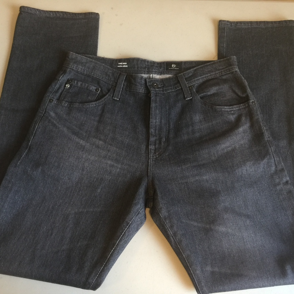 AG Adriano Goldschmied Black Jeans